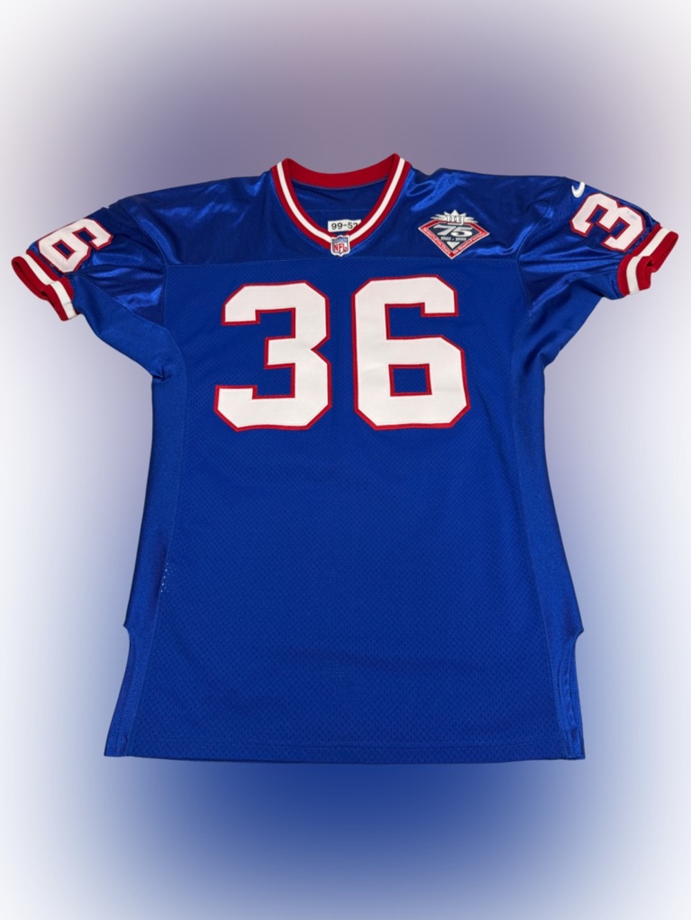 Shaun Williams #36 Game Issued Worn Nike Jersey 1999 GIANTS Safety RARE